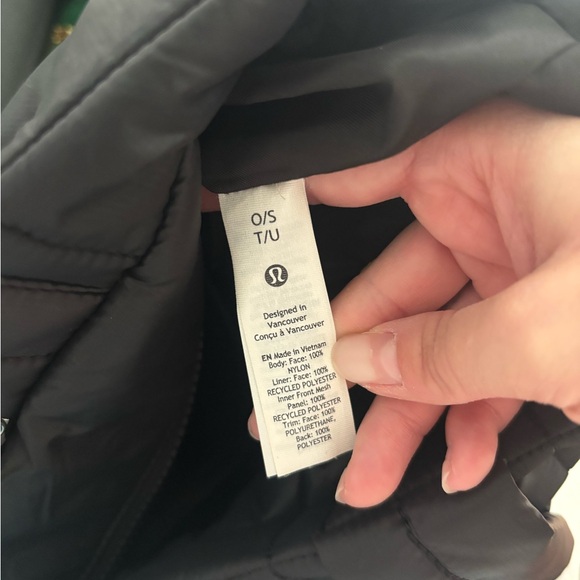 Lululemon Black Quilted Tote Bag - Picture 5 of 5